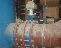 電動蝶閥安裝實例